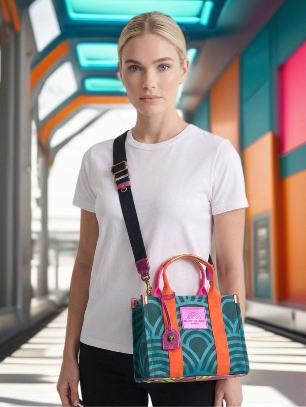 Kurt Geiger Small Southbank Tote 🌈